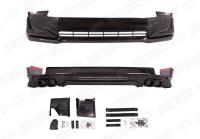 Toyota Land Cruiser Prado LC 150 (2 рестайлинг) 2017 - н.в. Обвес Modellista черный с черным молдингом