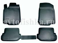 Коврики в салон Toyota RAV 4 2006-2009 полиуретановые, черные, Norplast