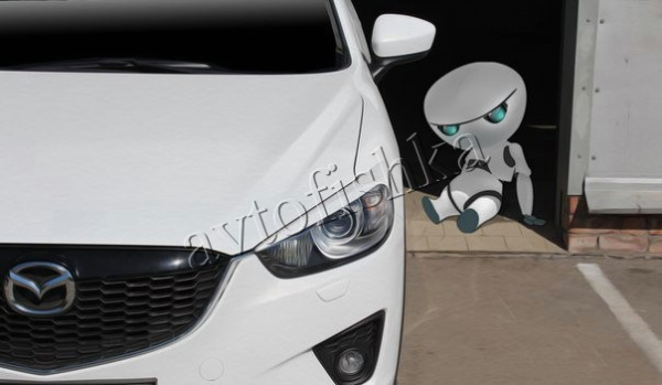 Mazda CX-5 (11 – 16) реснички на фары №1 широкие