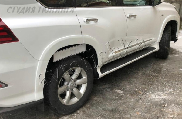 Расширители арок (фендеры) Elford на Lexus GX460 (14-19)